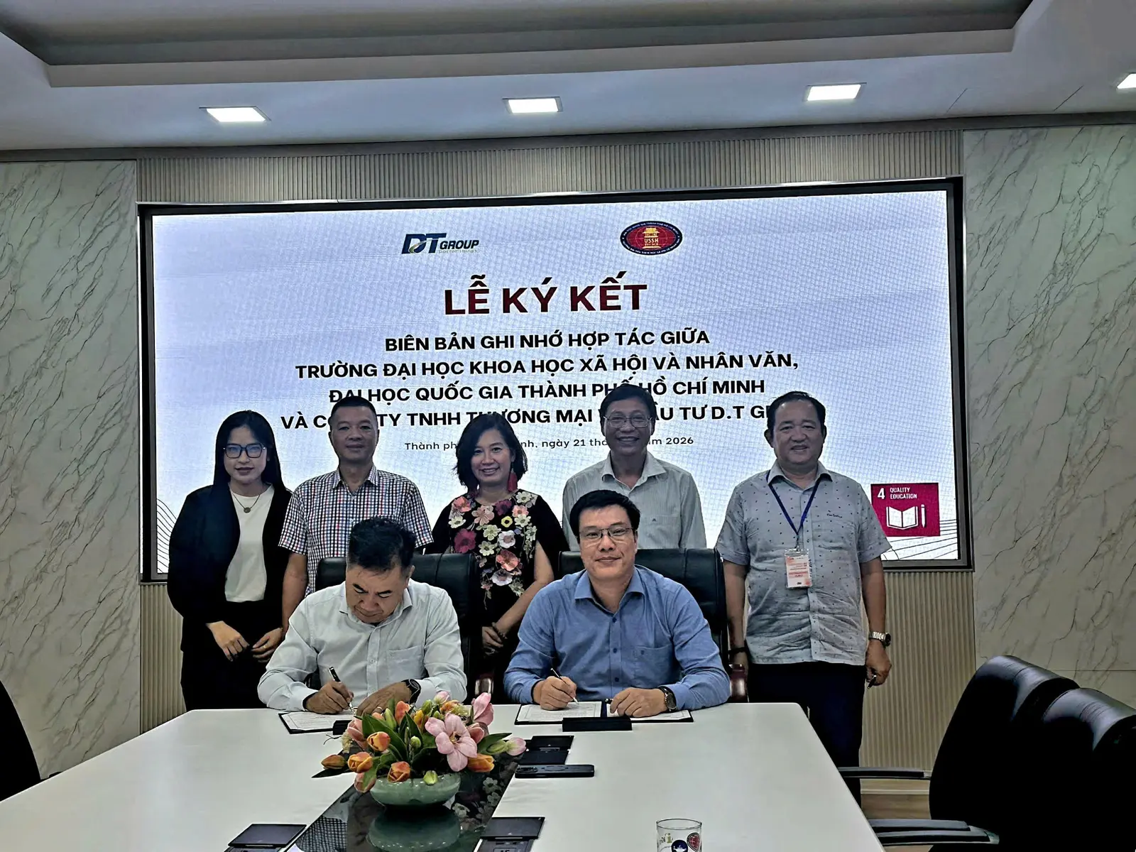 Lễ ký kết MOU ngày 21/8/2026